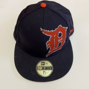 Detroit Fitted Baseball Cap